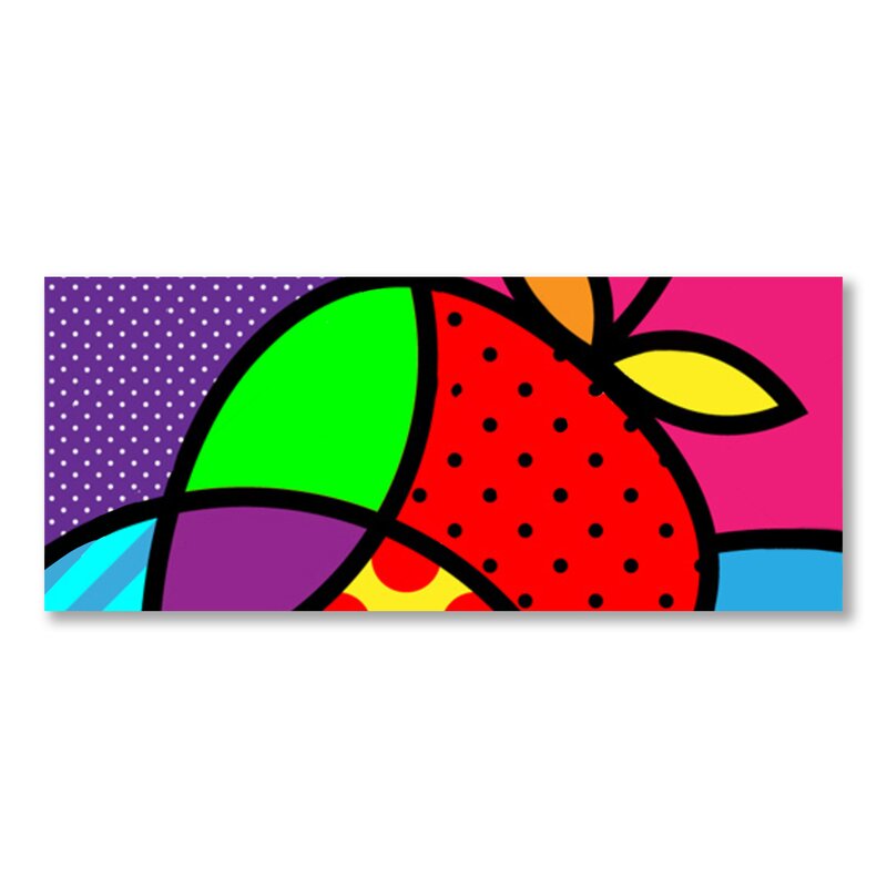 DecorumBY Strawberry - Print | Wayfair